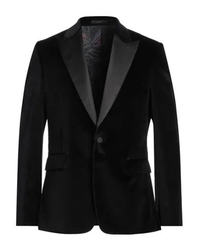 Paul Smith Man Blazer Black Size 50 Cotton