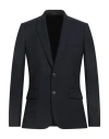 Paul Smith Man Suit Jacket Midnight Blue Size 44 Wool In Blue