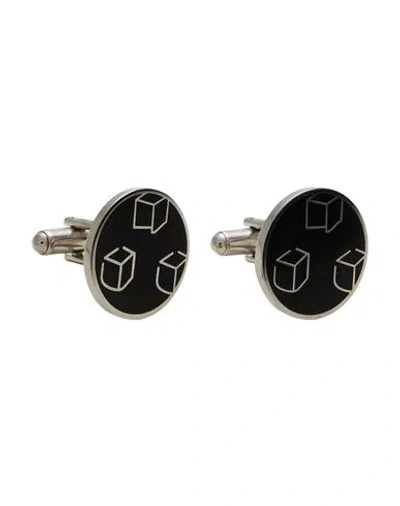 Paul Smith Man Cufflinks And Tie Clips Silver Size - Metal