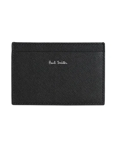 Paul Smith Man Document Holder Black Size - Cow Leather