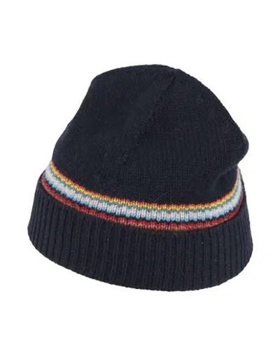 Paul Smith Man Hat Black Size Onesize Lambswool