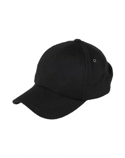 Paul Smith Man Hat Black Size Onesize Wool