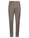Paul Smith Man Pants Camel Size 32 Wool, Mohair Wool In Brown