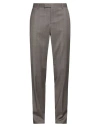 Paul Smith Man Pants Khaki Size 36 Wool In Gray