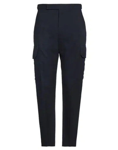 Paul Smith Man Pants Midnight Blue Size 34 Wool