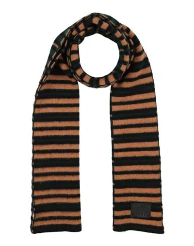Paul Smith Man Scarf Dark Green Size - Lambswool