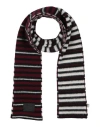 Paul Smith Man Scarf Garnet Size - Lambswool In Red