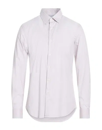 Paul Smith Man Shirt Light Grey Size 15 ½ Cotton In Multi