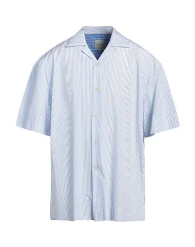 Paul Smith Man Shirt Sky Blue Size L Cotton