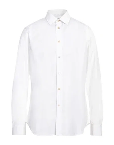 Paul Smith Man Shirt White Size 16 ½ Cotton