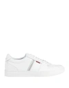 Paul Smith Man Sneakers White Size 12 Bovine Leather In White
