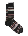 Paul Smith Man Socks & Hosiery Black Size Onesize Cotton, Polyamide, Elastane