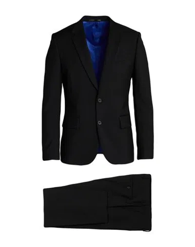 Paul Smith Man Suit Black Size 42 Wool, Mohair Wool