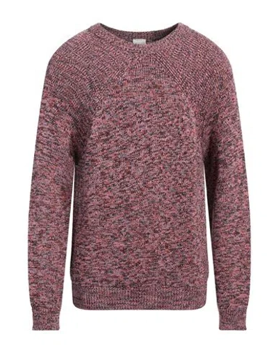 Paul Smith Man Sweater Antique Rose Size L Wool, Cotton In Pink