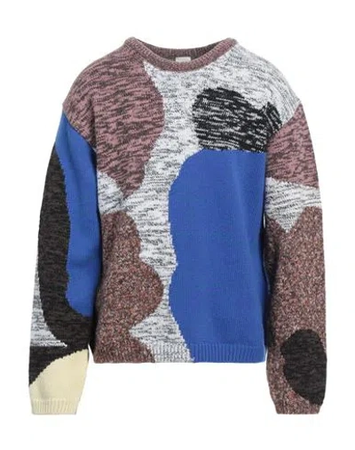 Paul Smith Multicolor Jacquard Sweater In 70 Greys