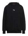 Paul Smith Man Sweatshirt Black Size Xl Cotton In Black
