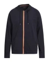 Paul Smith Man Sweatshirt Midnight Blue Size S Cotton In Blue