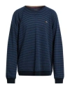 Paul Smith Man Sweatshirt Navy Size S Cotton, Modal In Blue