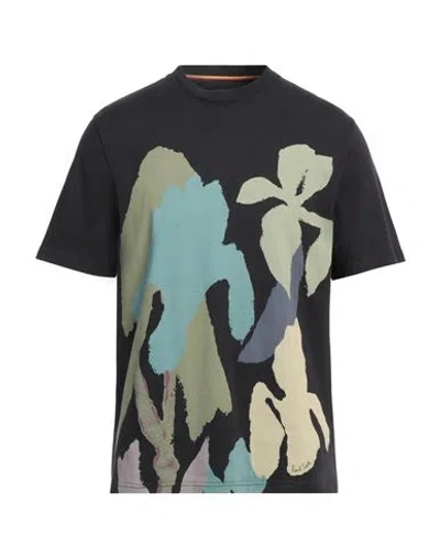 Paul Smith Man T-shirt Black Size M Cotton