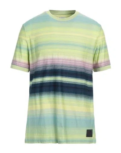 Paul Smith Man T-shirt Acid Green Size Xl Cotton