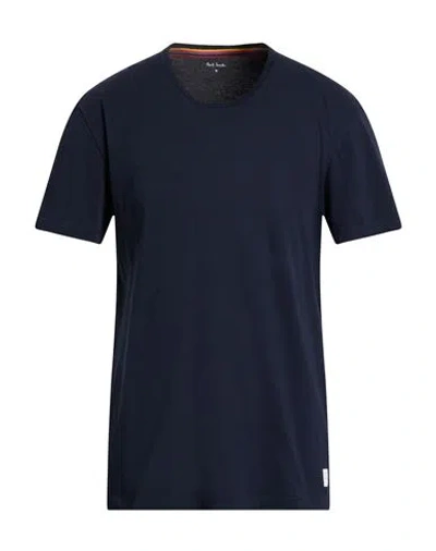 Paul Smith Man T-shirt Midnight Blue Size M Cotton