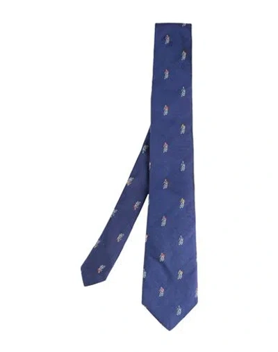 Paul Smith Man Ties & Bow Ties Blue Size - Silk