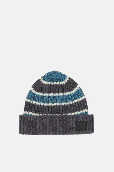 Paul Smith Mara Stripe Contrast Hat In Multi
