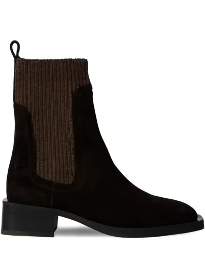 Paul Smith Women's Dark Brown Suede 'matola' Boots
