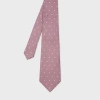 Paul Smith Mauve Polka Dot Tie Purple In Purple