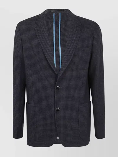 Paul Smith Men's 2 Button Jacket In Blue