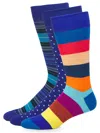 Paul Smith Three-pack Multicolor Cotton Socks