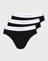 Paul Smith Stretch-cotton Briefs In 79 Black