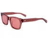 Paul Smith Men's 53 Mm Red Sunglasses In Black