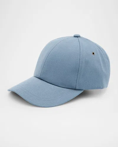 Paul Smith Men's Signature-trim Baseball Cap In Blue