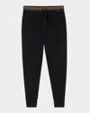 Paul Smith Men Pant Artist Rib In Black