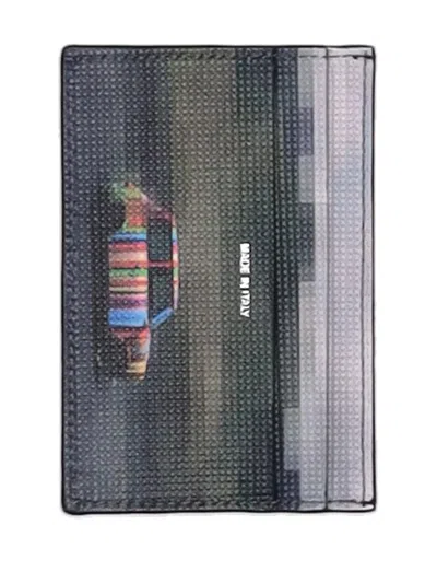 Paul Smith Men Awallet Cc Case In Black