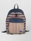 Paul Smith Men Backpack Bag Adjustable Straps In Blue