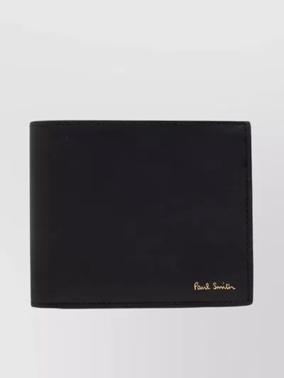 PAUL SMITH MEN'S BI-FOLD WALLET FEATURING CARD SLOTS