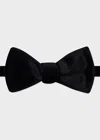 Paul Smith Men's Black Velvet Bow Tie In Black
