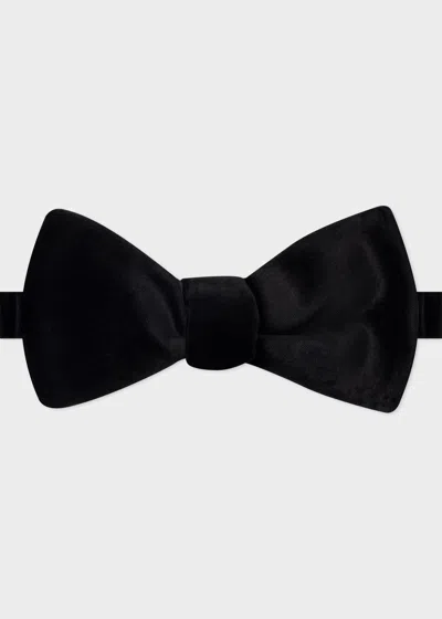 Paul Smith Men's Black Velvet Bow Tie