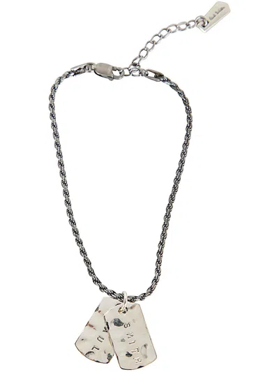 PAUL SMITH PAUL SMITH MEN BRACELET DOUBLE TAG
