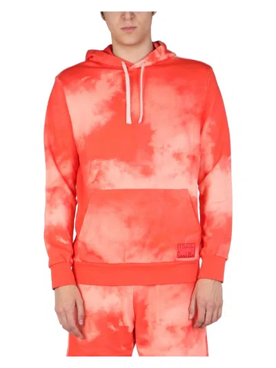 PAUL SMITH MEN'S CORAL CLOUD SWEATSHIRT