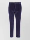 Paul Smith Belt Loop Casual Pants In Blue