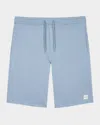 Paul Smith Cotton And Modal-blend Jersey Drawstring Shorts In Blue