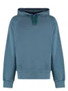 Paul Smith Men's Cotton Hoodie In Blue