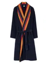 Paul Smith Multi Stripe Robe Multi In Black