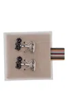 Paul Smith Men Cufflink Cat In Gold