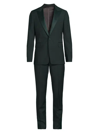 Paul Smith Men's Evening Wool-blend Single-breasted Suit In Black