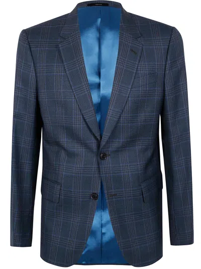 Paul Smith Men's Gents Tailored Fit 2 Buttons Jacket In Green