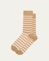 PAUL SMITH MEN'S GEOFFREY BRETON STRIPE CREW SOCKS